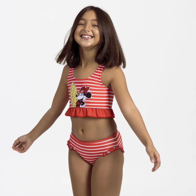 Niños Cerdá Kids Disney Para Niñas|Ropa Y Téxtil: Cosas Que Ponerse Para Niños ^Bikini infantil de Minnie surfera