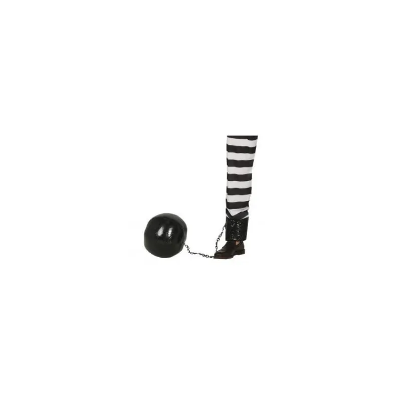 Hot Bola Presidiario Hinchable Complementos Para Disfraces|Disfraces Unisex