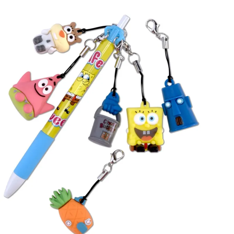 Otros Fabricantes Bob Esponja^Bolígrafo con Figuras Intercambiables de Bob Esponja