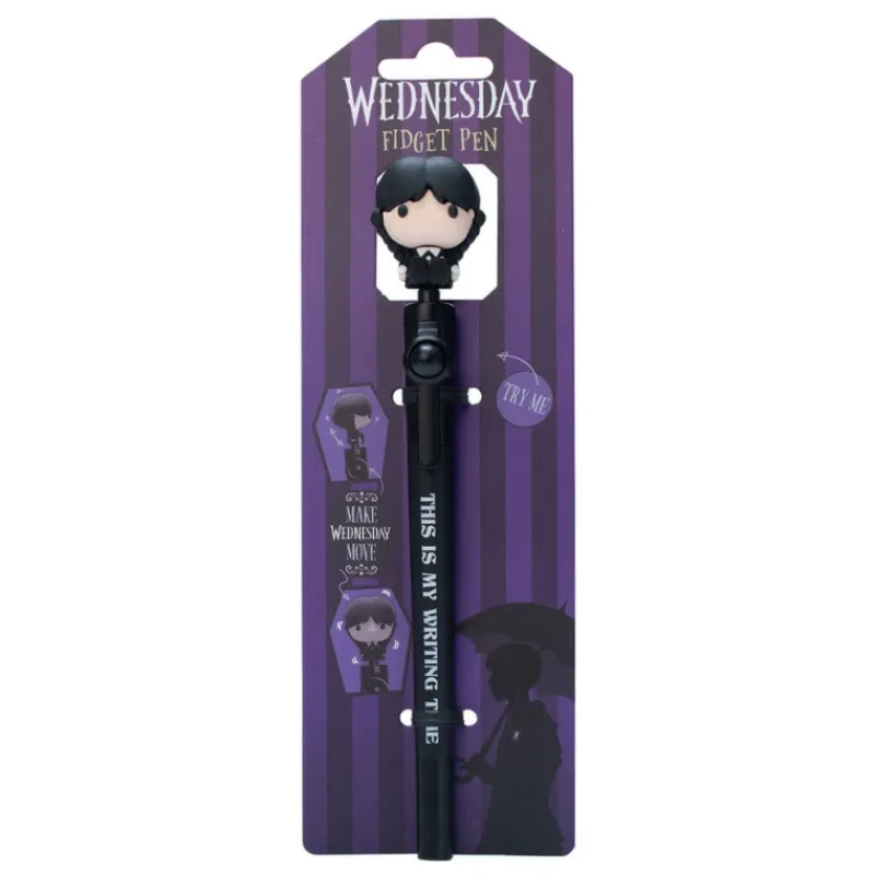 Otros Fabricantes Miércoles Addams^Bolígrafo Fidget de Wednesday Addams