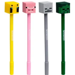 Hot Bolígrafo Tope de Minecraft Sorpresa Minecraft|Regalos Y Coleccionismo Para Gamers - Cosas De Videojuegos Míticos