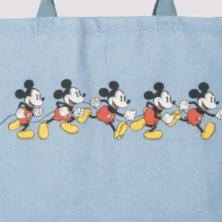 Hot Bolsa de compras XL Mickey azul 70% poliéster y 30% algodón Películas Y Personajes De Disney ·Mickey & Minnie|Bolsos Y Carteras Disney