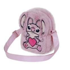 New Bolso Bandolera de Peluche Disney Lilo y Stitch Angel Heart Películas Y Personajes De Disney ·Lilo Y Stitch|Bolsos Y Carteras Disney