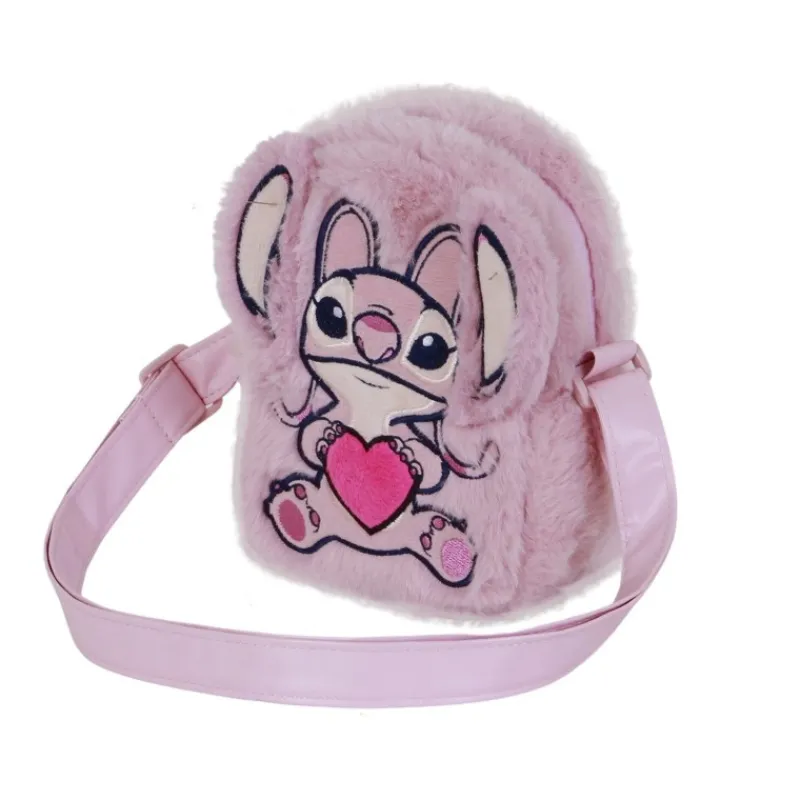 New Bolso Bandolera de Peluche Disney Lilo y Stitch Angel Heart Películas Y Personajes De Disney ·Lilo Y Stitch|Bolsos Y Carteras Disney