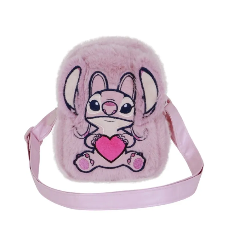 New Bolso Bandolera de Peluche Disney Lilo y Stitch Angel Heart Películas Y Personajes De Disney ·Lilo Y Stitch|Bolsos Y Carteras Disney