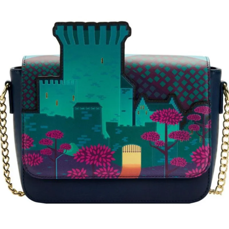 Bolso Bandolera Loungefly Brave Castillo Disney Películas Y Personajes De Disney ·Princesas Disney|Bolsos Y Carteras Disney