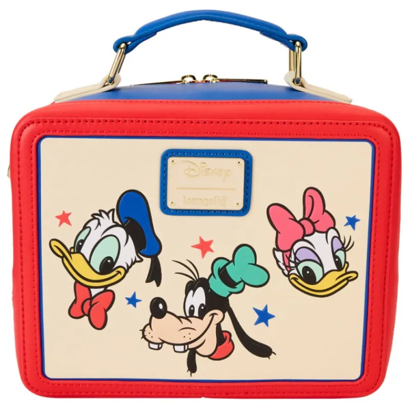 Loungefly Películas Y Personajes De Disney ·Mickey & Minnie|Bolsos Y Carteras Disney^Bolso Bandolera Mickey y Amigos