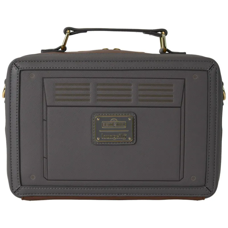 Loungefly Barrio Sésamo^Bolso Bandolera Óscar y Tricky Barrio Sésamo