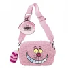 Cerdá Adult Películas Y Personajes De Disney ·Alicia Y Cheshire|Bolsos Y Carteras Disney^Bolso Borreguillo Disney Alicia en el País de las Maravillas