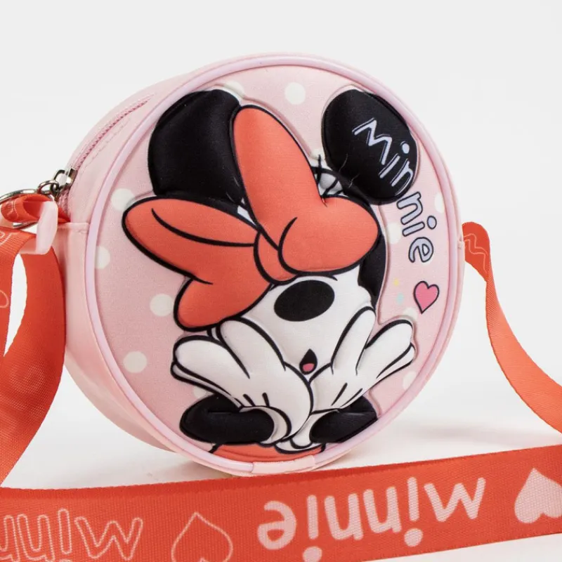 Discount Bolso 3D Minnie - Perfecto Complemento Infantil Disney Para Niñas|Para El Cole