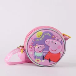 Hot Bolso 3D Peppa Pig 100% Poliéster Rosa Niños Tiempo Libre Kids|Ropa Y Téxtil: Cosas Que Ponerse Para Niños