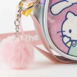 Niños Cerdá Kids Tiempo Libre Kids|Ropa Y Téxtil: Cosas Que Ponerse Para Niños ^Bolso Fantasía Hello Kitty Rosa con Pompon