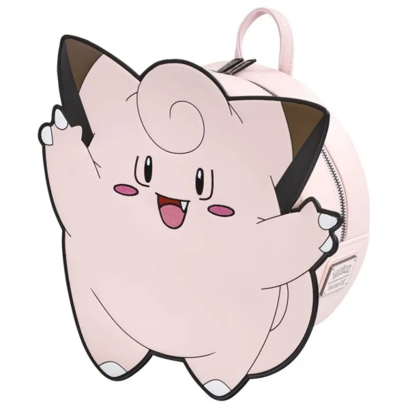 Loungefly Complementos Pokemon|Regalos Y Coleccionismo Para Gamers - Cosas De Videojuegos Míticos^Bolso mochila Clefairy Pokémon
