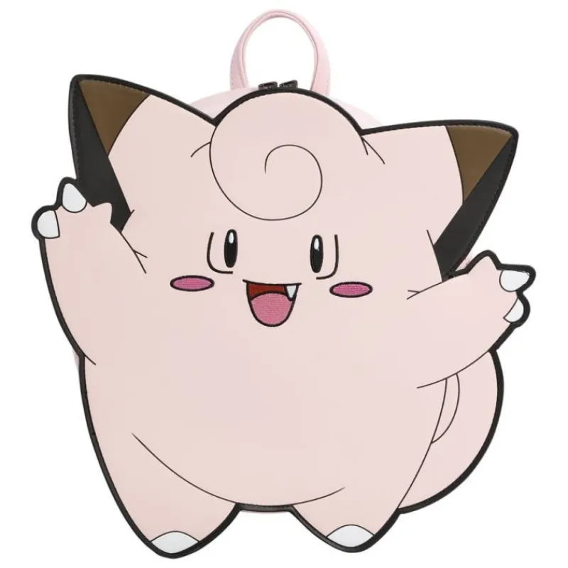Loungefly Complementos Pokemon|Regalos Y Coleccionismo Para Gamers - Cosas De Videojuegos Míticos^Bolso mochila Clefairy Pokémon