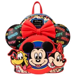 Loungefly Películas Y Personajes De Disney ·Mickey & Minnie|Bolsos Y Carteras Disney^Bolso Mochila con Diadema Mickey y Amigos