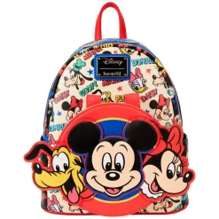 Loungefly Películas Y Personajes De Disney ·Mickey & Minnie|Bolsos Y Carteras Disney^Bolso Mochila con Diadema Mickey y Amigos