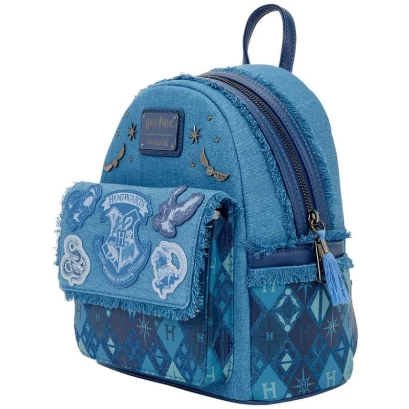 Loungefly Bolsos Y Complementos Harry Potter^Bolso Mochila Denim Harry Potter Warner Bros por