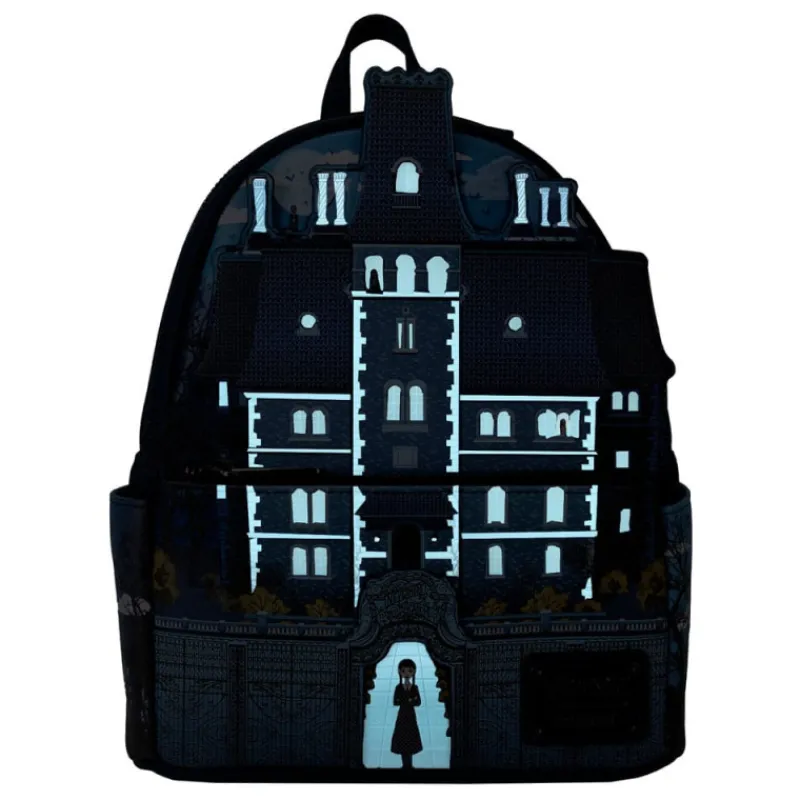Loungefly Miércoles Addams^Bolso mochila Academia Nevermore Wednesday