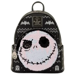 Loungefly Pesadilla Antes De Navidad^Bolso mochila Jack Skellington