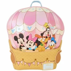 Loungefly Películas Y Personajes De Disney ·Mickey & Minnie|Bolsos Y Carteras Disney^Bolso Mochila Mickey & Amigos en Globo Oficial Disney