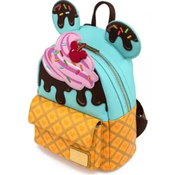 Hot Bolso Mochila Minnie y Mickey Ice Cream Películas Y Personajes De Disney ·Mickey & Minnie|Bolsos Y Carteras Disney