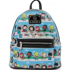 Funko Complementos Dc^Bolso mochila Loungefly Superhéroes DC Chibi