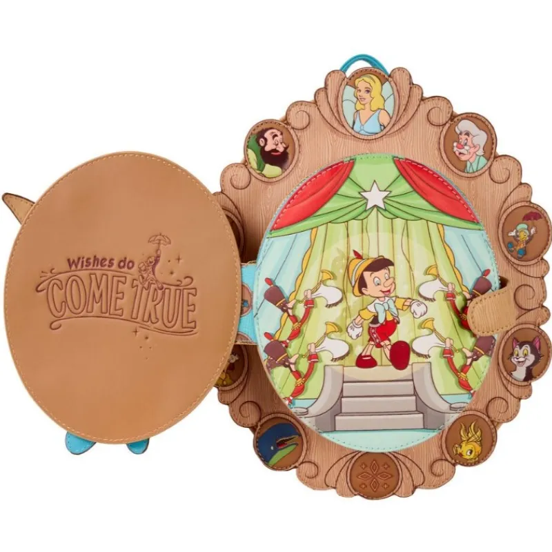 Hot Bolso Mochila Pinocho con Bolsillo Sorpresa Bolsos Y Carteras Disney