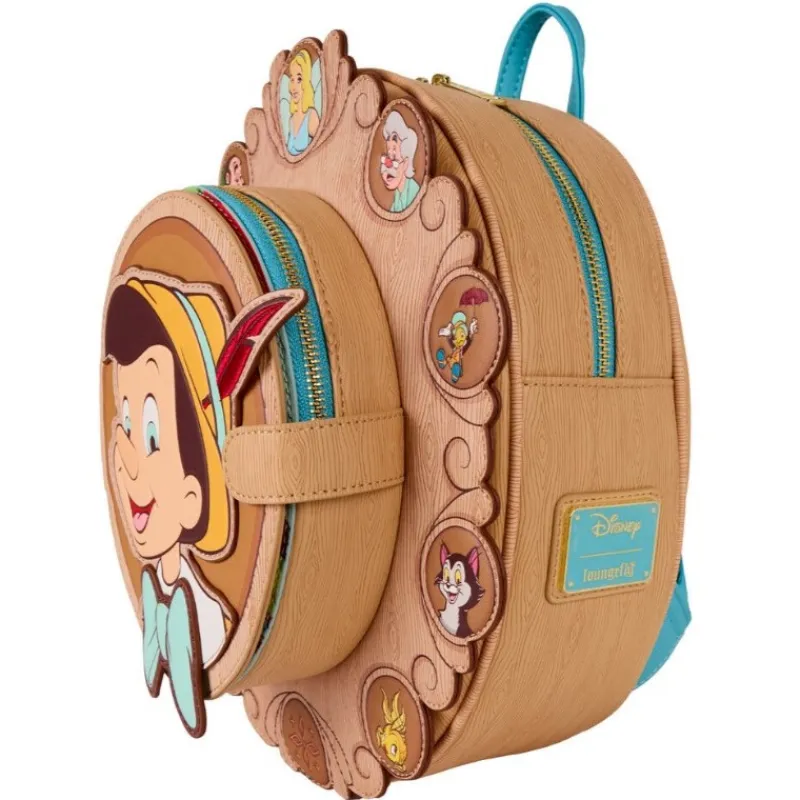 Hot Bolso Mochila Pinocho con Bolsillo Sorpresa Bolsos Y Carteras Disney