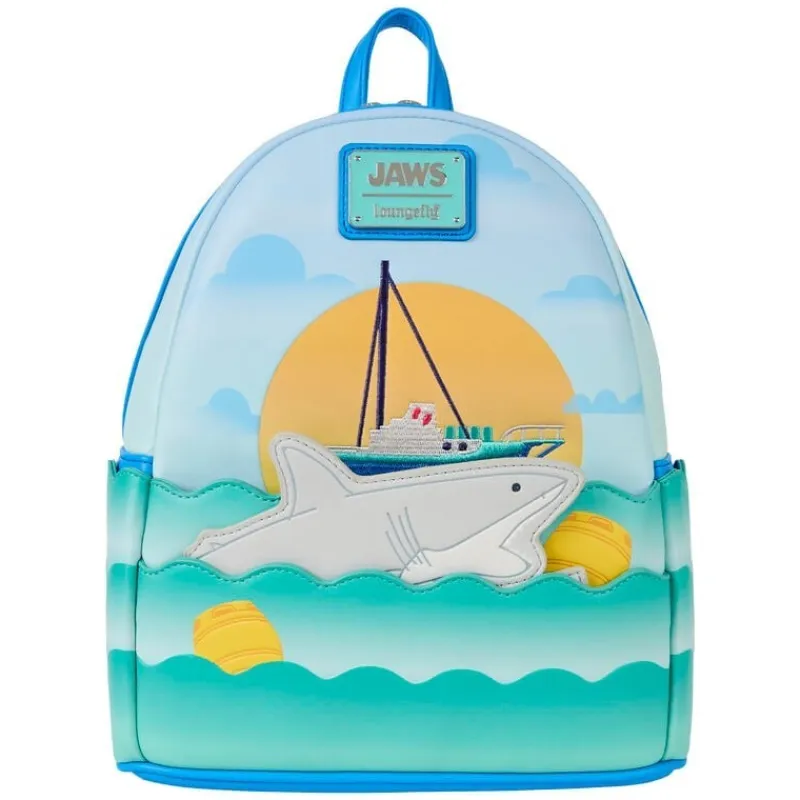 Loungefly Regalos De Otras Series^Bolso Mochila Tiburón JAWS