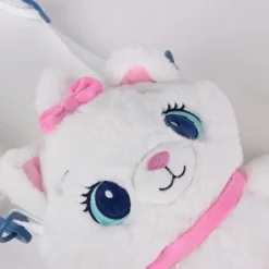 Bolso Peluche Disney Marie 100% Poliéster Blanco Niños Disney Para Niñas|Tiempo Libre Kids