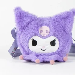 Cerdá Kids Tiempo Libre Kids^Bolso Peluche Hello Kitty Kuromi 100% Polyester Morado