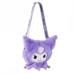 Cerdá Kids Tiempo Libre Kids^Bolso Peluche Hello Kitty Kuromi 100% Polyester Morado