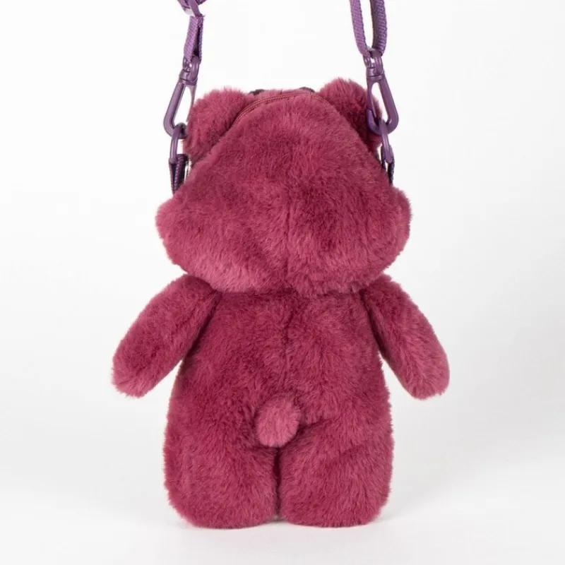 Sale Bolso Peluche Lotso Toy Story Fucsia 100% Poliéster Disney Para Niñas|Tiempo Libre Kids