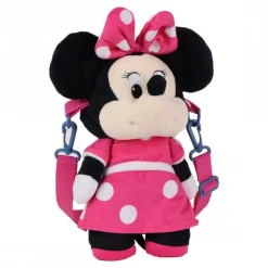 Niños Cerdá Kids Disney Para Niños|Disney Para Niñas^Bolso Peluche Minnie Fucsia 100% Poliéster