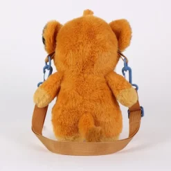 Niños Cerdá Kids Disney Para Niños|Disney Para Niñas^Bolso Peluche Simba de El Rey León 100% Poliéster Naranja