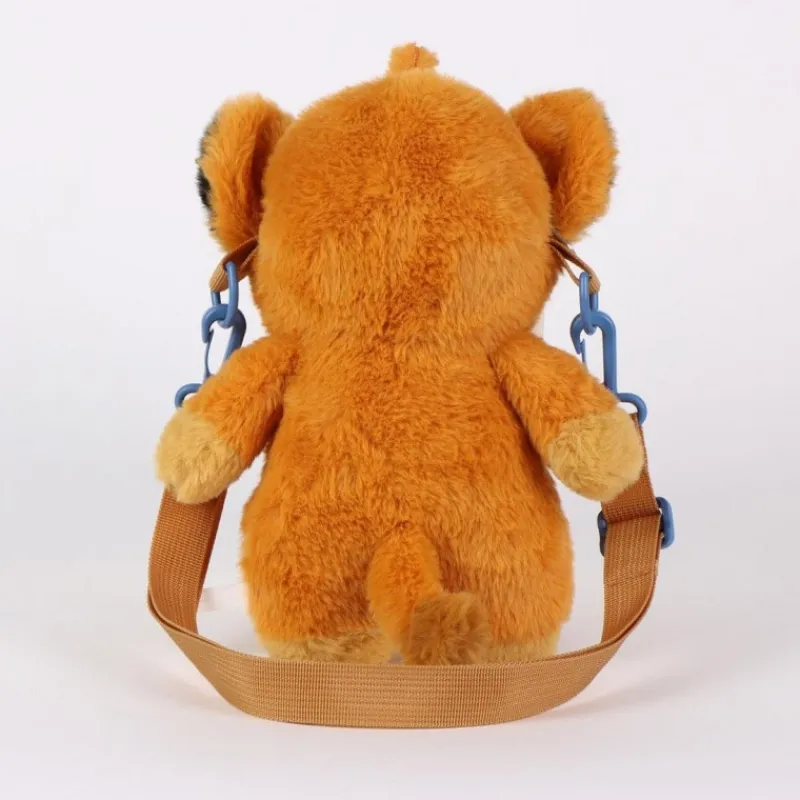 Niños Cerdá Kids Disney Para Niños|Disney Para Niñas^Bolso Peluche Simba de El Rey León 100% Poliéster Naranja