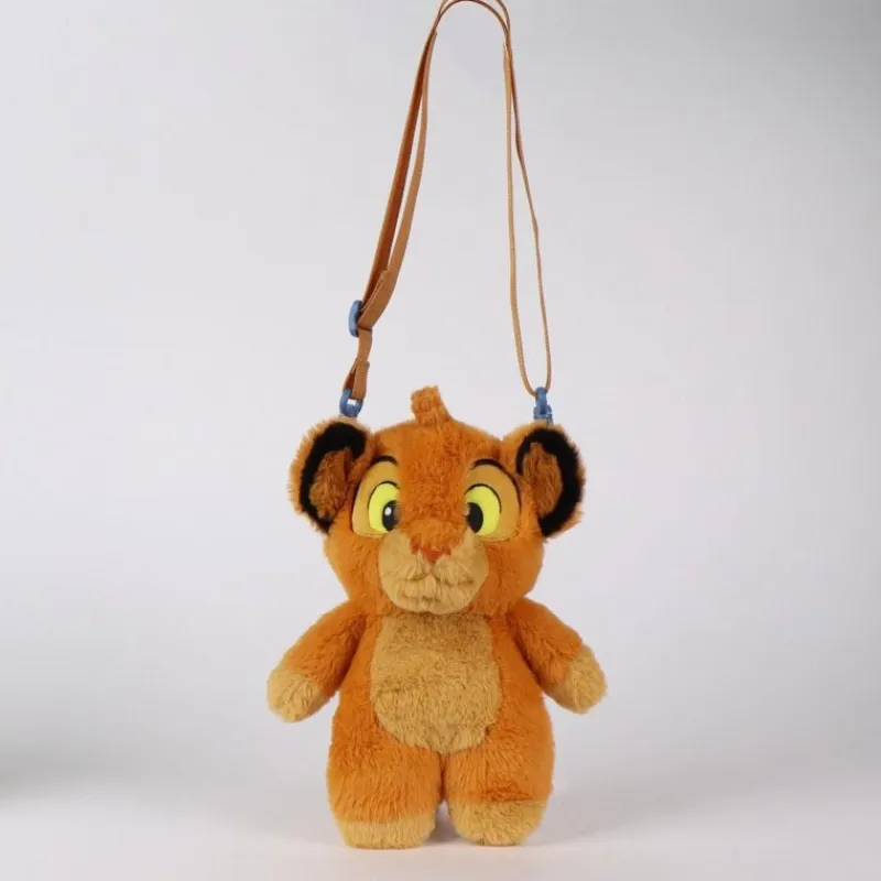 Niños Cerdá Kids Disney Para Niños|Disney Para Niñas^Bolso Peluche Simba de El Rey León 100% Poliéster Naranja