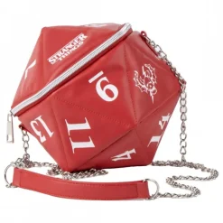 Cerdá Adult Stranger Things^Bolso Polipiel Stranger Things D20 Rojo