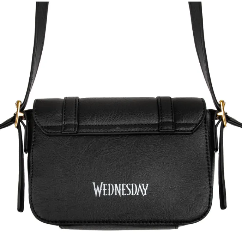 Cinereplicas Miércoles Addams^Bolso satchel Nevermore Academy Miércoles