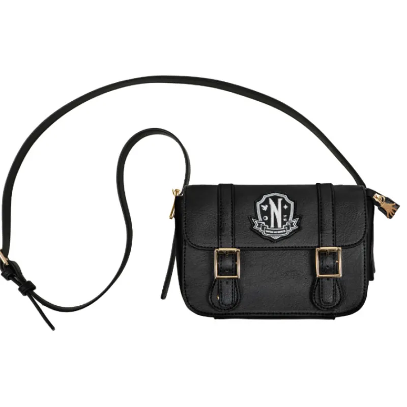 Cinereplicas Miércoles Addams^Bolso satchel Nevermore Academy Miércoles