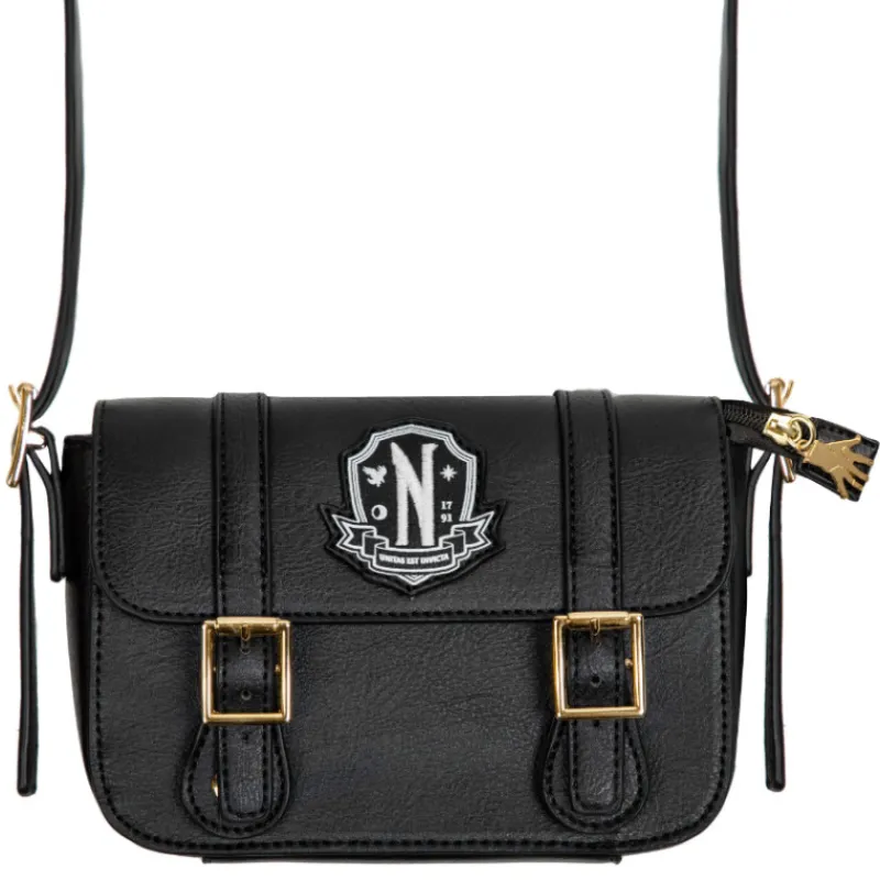 Cinereplicas Miércoles Addams^Bolso satchel Nevermore Academy Miércoles