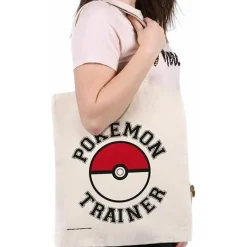 Hot Bolso Tote entrenador Pokèmon Complementos Pokemon|Regalos Y Coleccionismo Para Gamers - Cosas De Videojuegos Míticos