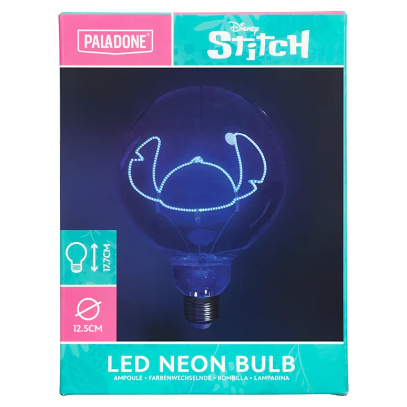 Paladone Products Disney Hogar^Bombilla Led Neon Stitch E27
