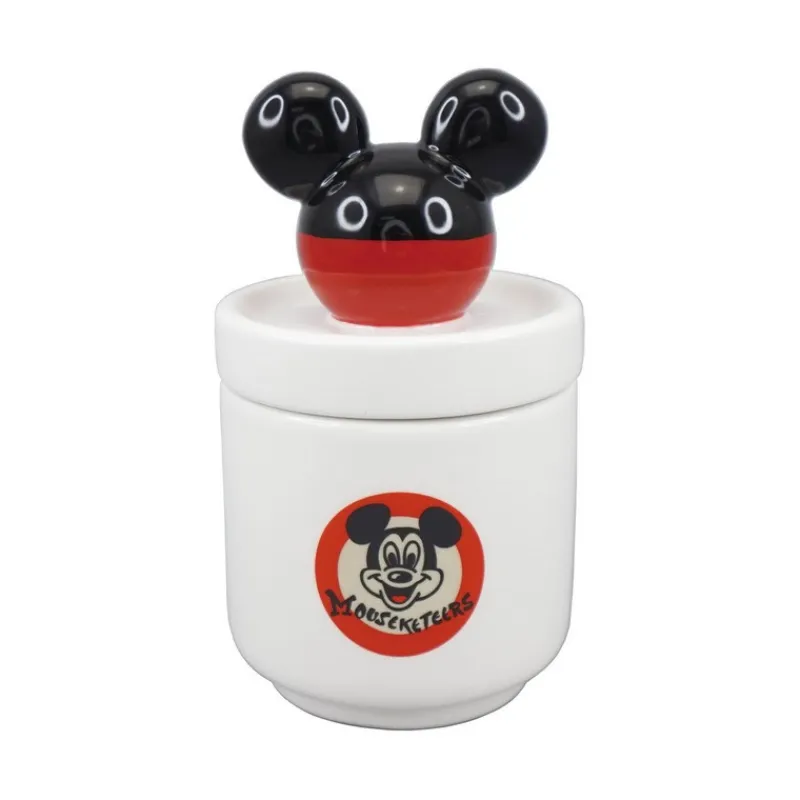 Half Moon Bay Disney Hogar^Bote Ceramica Con Tapa 3D Disney 100 Mickey Mouse