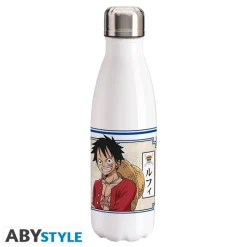 Abystyle Cosas De Luffy One Piece^Botella de Agua de Metal One Piece Luffy - Licencia Oficial