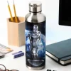 Paladone Products Superhéroes Marvel^Botella de Agua Metálica Silver Surfer Los 4 Fantásticos