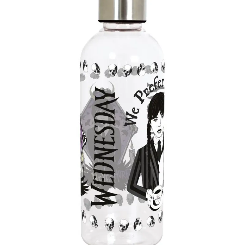 Stor Miércoles Addams^Botella de plástico Wednesday Nevermore 850 ml