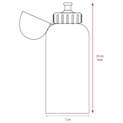 Clearance Botella Hello Kitty de Aluminio 500 ml - Licencia Oficial Tiempo Libre Kids|Para El Cole