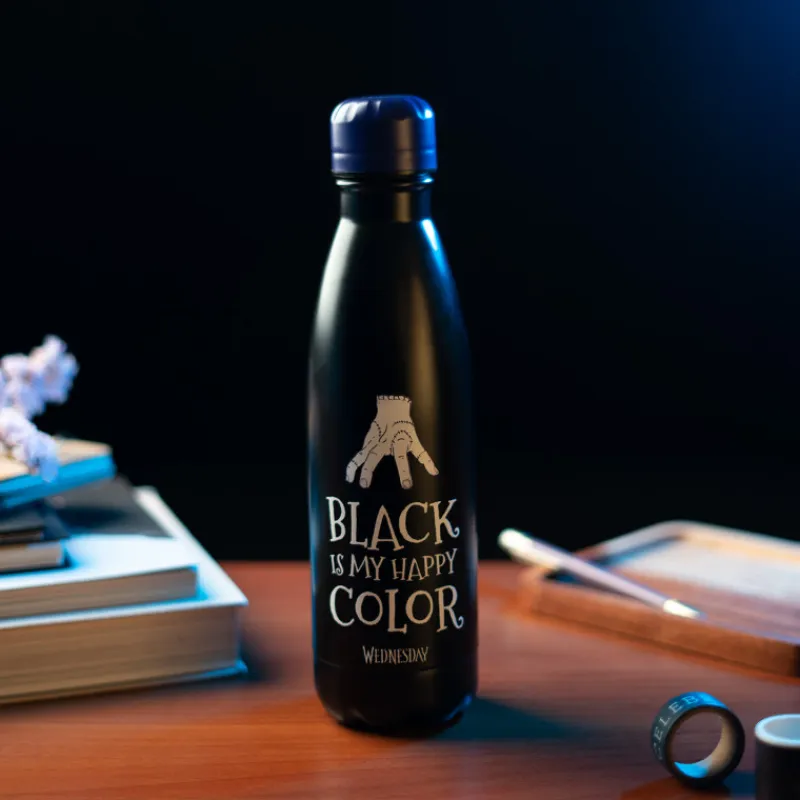 Grupo Erik Miércoles Addams^Botella Metalica Hot&Cold 500Ml Wednesday