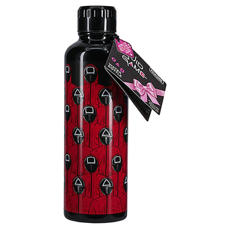 Hot Botella Metálica 500 ml El Juego del Calamar Regalos De Otras Series